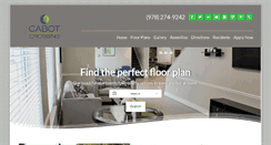 Desktop Screenshot of cabotcrossing.com