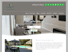 Tablet Screenshot of cabotcrossing.com